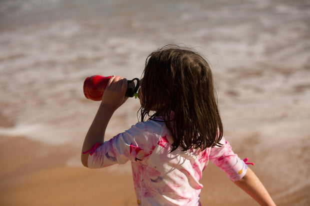 12 oz Reusable Kids Stainless Steel Water Bottle - Greens Steel